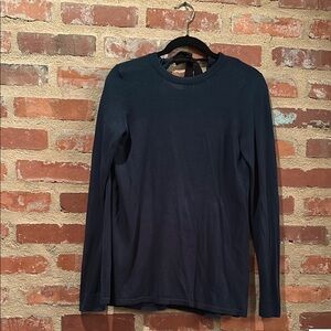 Etcetera Dark Teal Long Sleeve Top